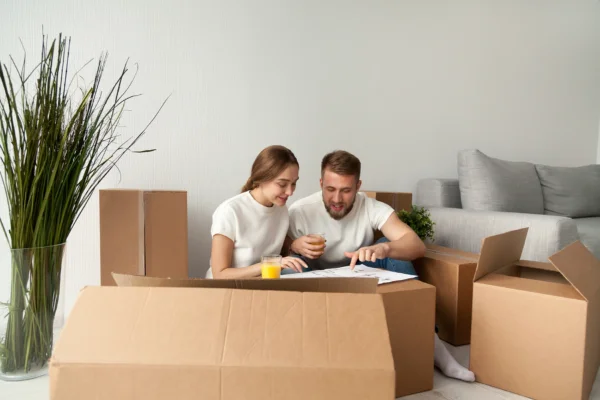 newly wed homeowners